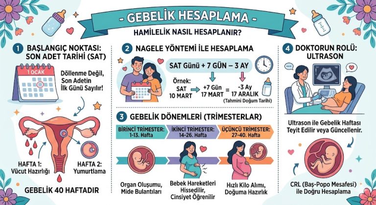 Gebelik Hesaplama – Hamilelik Nasıl Hesaplanır?