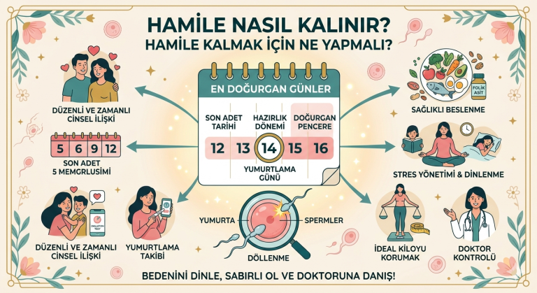 Hamile Nasıl Kalınır? Hamile Kalmak İçin Ne Yapmalı?