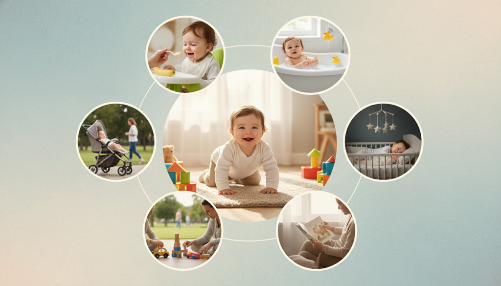 12 Aylık Bebeğin Günlük Rutini