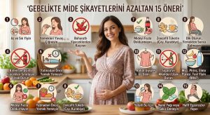 Gebelikte Mide Şikayetlerini Azaltan 15 Öneri