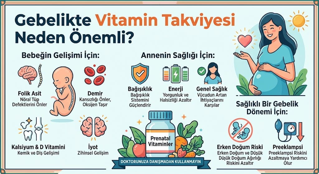 Gebelikte Vitamin Takviyesi Neden Önemli