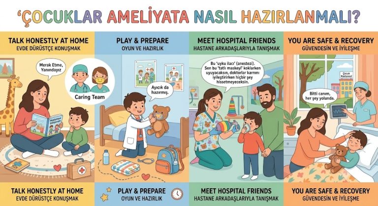 Çocuklar Ameliyata Nasıl Hazırlanmalı
